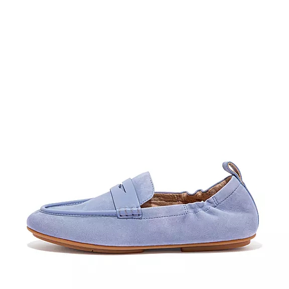 FitFlop ALLEGRO Suede Penny Loafers Lavande | 32845875