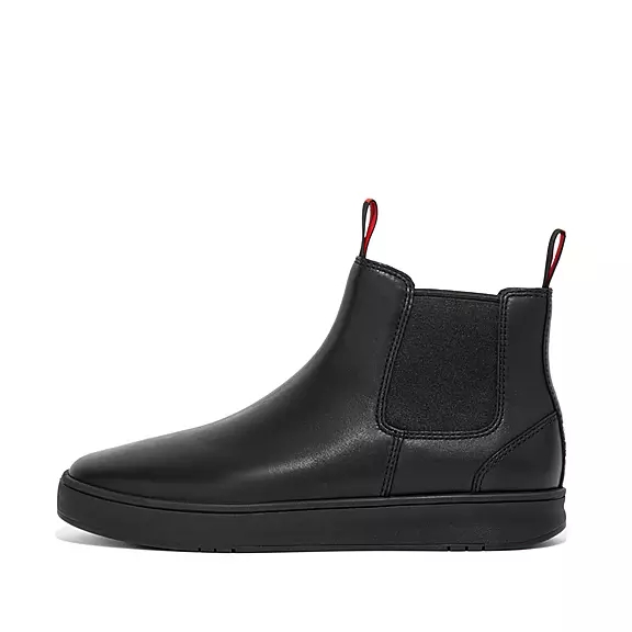FitFlop MARGAN Waterdichte Cuir Bottines Chelsea Noir | 49171815