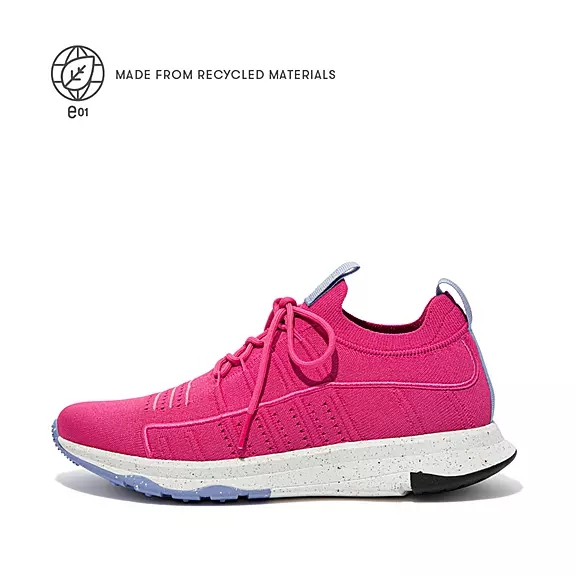 FitFlop VITAMIN FF E01 Knit Sports Baskets Roze | 17947522