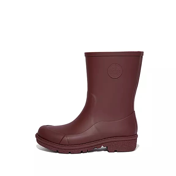 FitFlop WONDERWELLY Kort Bottes De Pluie Bordeaux | 17019542