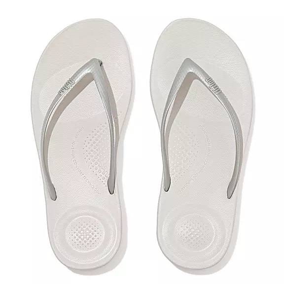 FitFlop IQUSHION Ergonomic Tong Argent | 79539508