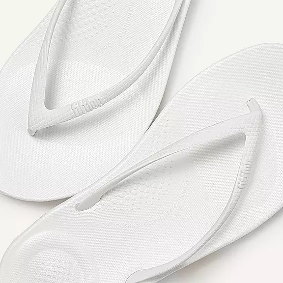 FitFlop IQUSHION Ergonomic Tong Blanche | 94780789