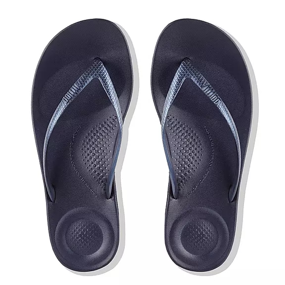 FitFlop IQUSHION Ergonomic Tong Bleu Marine | 91929965