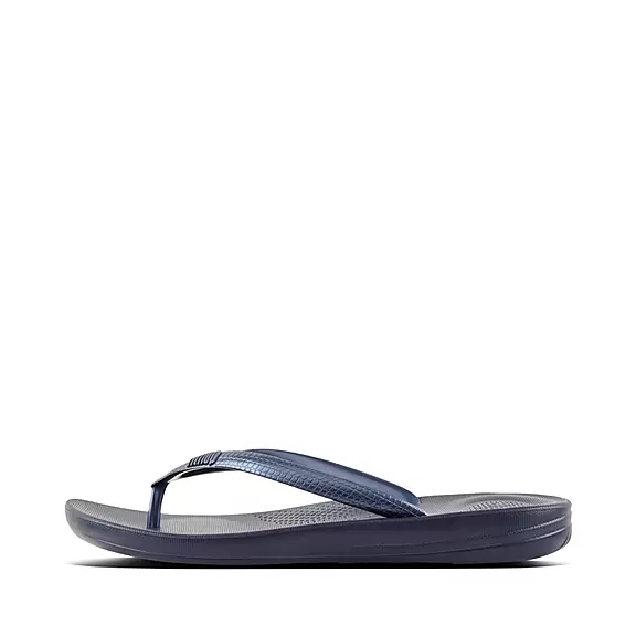 FitFlop IQUSHION Ergonomic Tong Bleu Marine | 91929965