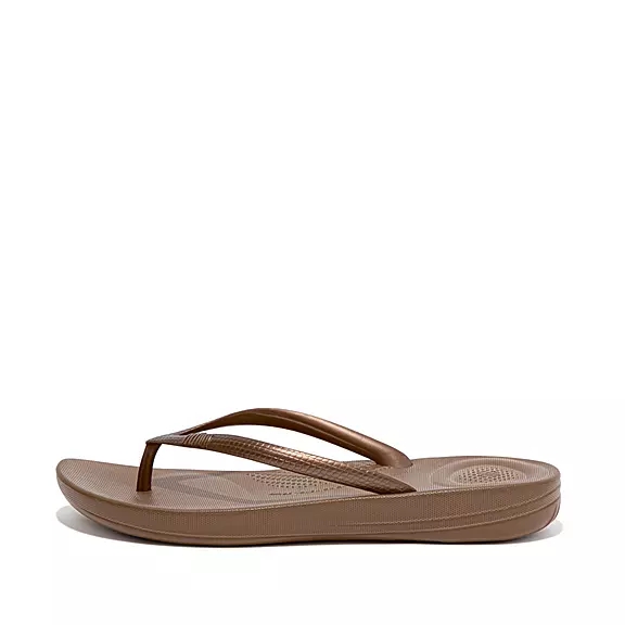 FitFlop IQUSHION Ergonomic Tong Chocolat | 18639901
