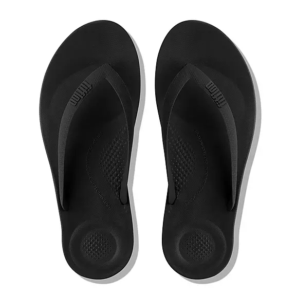 FitFlop IQUSHION Ergonomic Tong Noir | 29002871