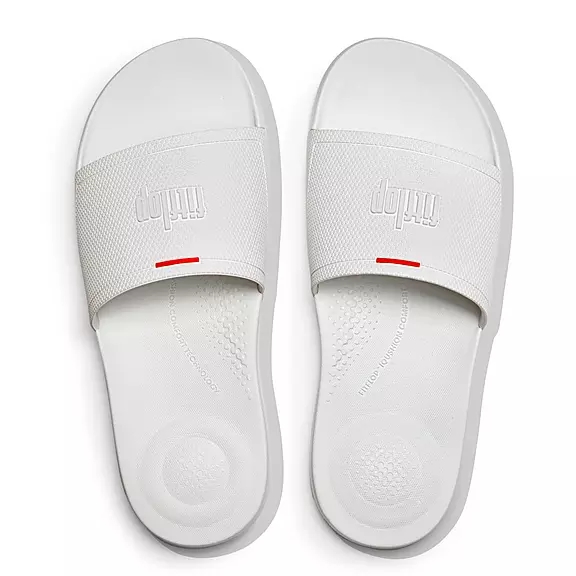 FitFlop IQUSHION Pool Claquette Blanche | 37587706
