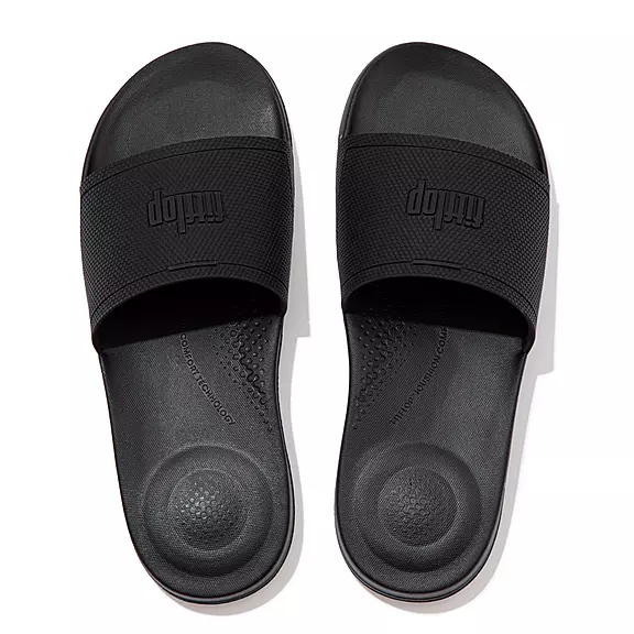 FitFlop IQUSHION Pool Claquette Noir | 49401717