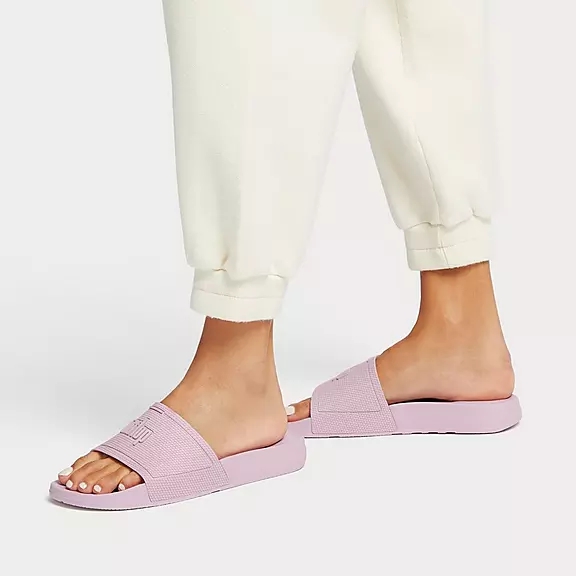 FitFlop IQUSHION Pool Claquette Violette Clair | 27605029