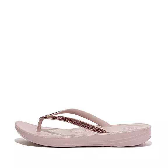 FitFlop IQUSHION Sparkle Tong Violette Clair | 37599017