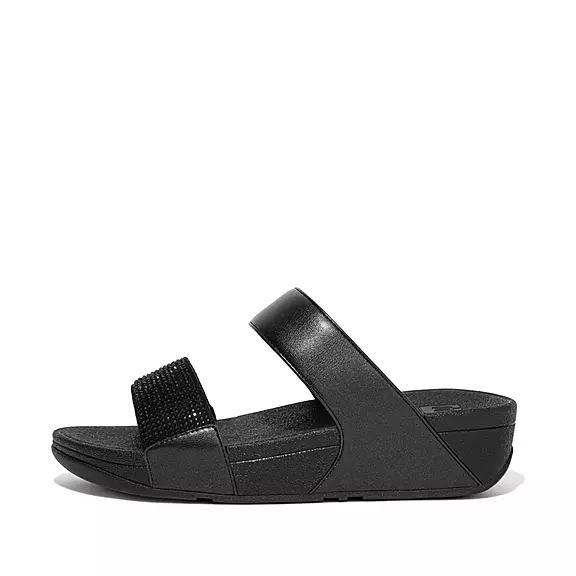 FitFlop LULU Crystal Claquette Noir | 18920368