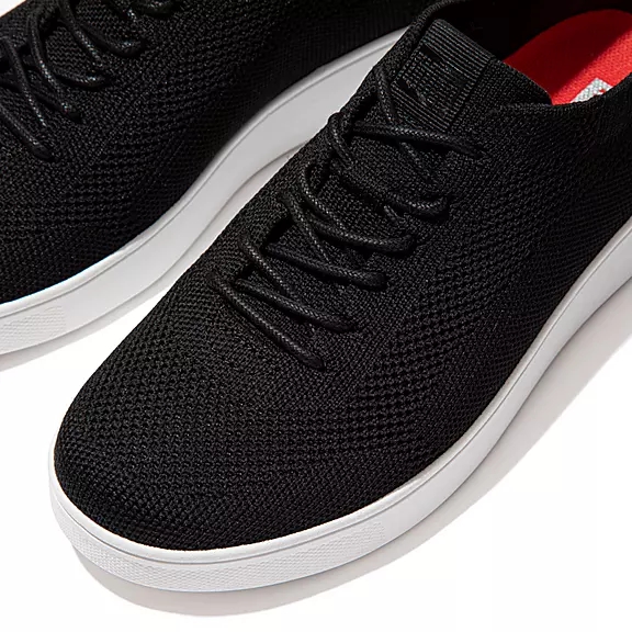 FitFlop RALLY Airyknit Baskets Noir | 79545529