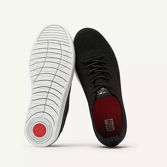 FitFlop RALLY Airyknit Baskets Noir | 79545529