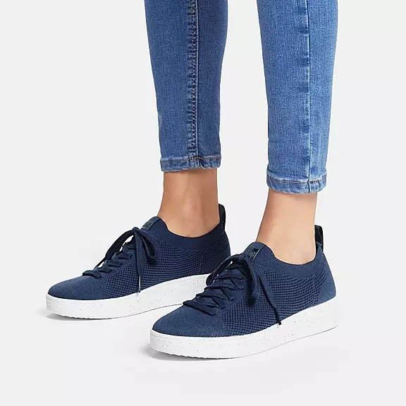 FitFlop RALLY E01 Multi-Knit Baskets Bleu Marine | 65427240