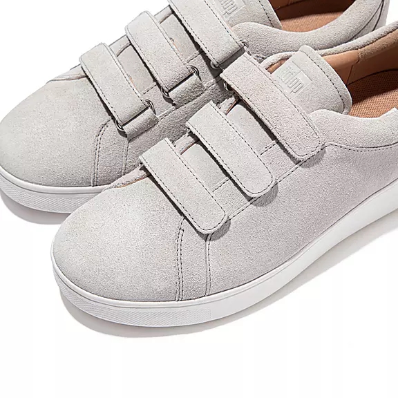 FitFlop RALLY Riemen Suede Baskets Grise | 74819724