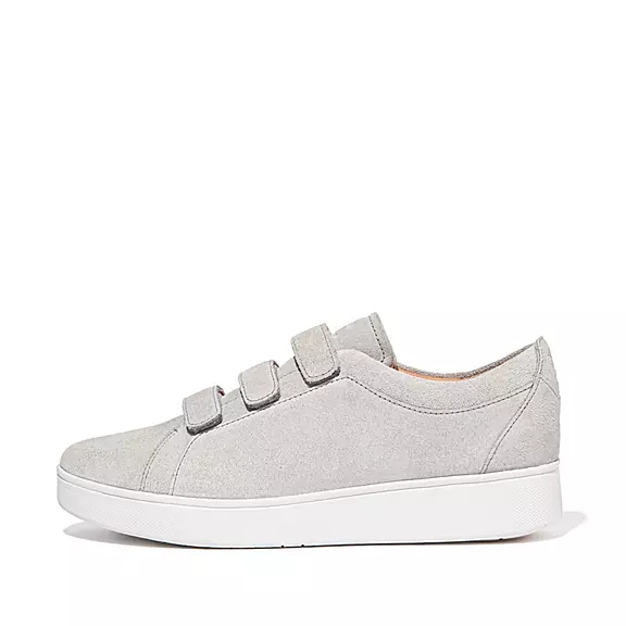 FitFlop RALLY Riemen Suede Baskets Grise | 74819724