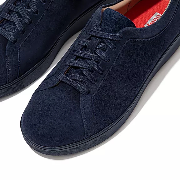 FitFlop RALLY Suede Baskets Bleu Marine | 25147999