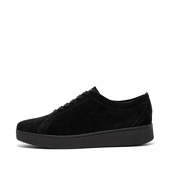 FitFlop RALLY Suede Baskets Noir | 76115538