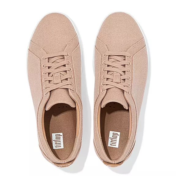 FitFlop RALLY Toile Baskets Beige | 22478327