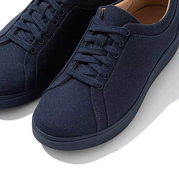 FitFlop RALLY Toile Baskets Bleu Marine | 30263475