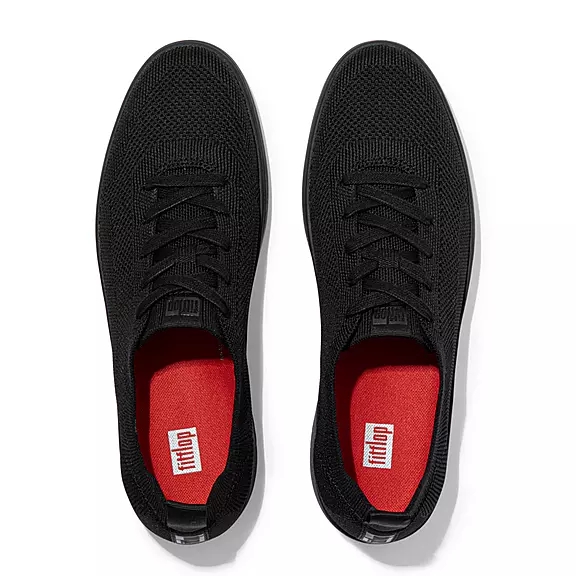 FitFlop RALLY X Airyknit Baskets Noir | 70373279