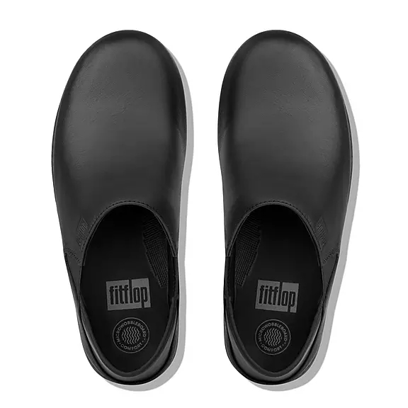 FitFlop SUPERLOAFER Cuir Loafers Noir | 36276764