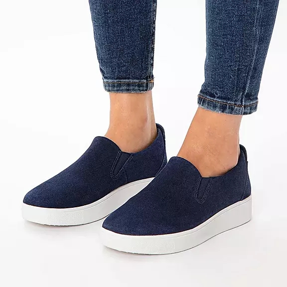 FitFlop SUPERSKATE Loafers Bleu Marine | 50648690