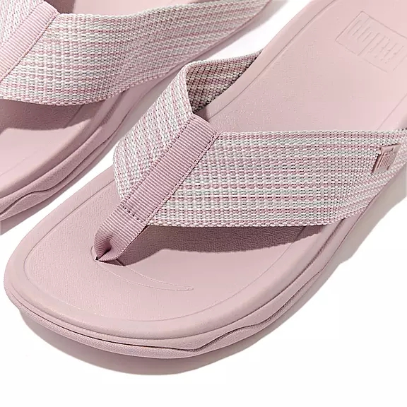 FitFlop SURFA Webbing Sandales Toe-Post Violette Clair | 25497267