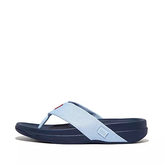 FitFlop SURFER Mens Sandales Toe-Post Bleu | 69590443
