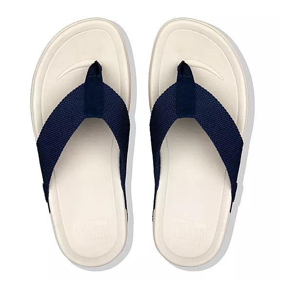 FitFlop SURFER Mens Sandales Toe-Post Bleu Marine | 75606663