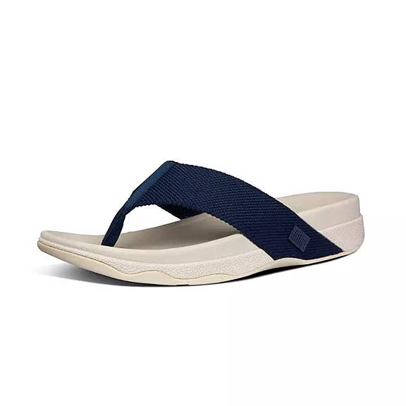 FitFlop SURFER Mens Sandales Toe-Post Bleu Marine | 75606663