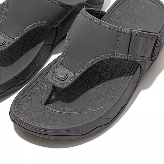 FitFlop TRAKK II Water-Resistant Sandales Toe-Post Grise | 34398814