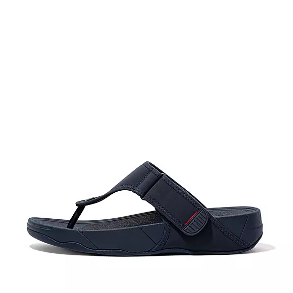 FitFlop TRAKK II Water-Resistant Sandales Toe-Post Bleu Marine | 87078611