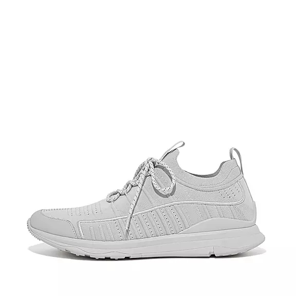 FitFlop VITAMIN FF Knit Sports Baskets Grise | 42514596
