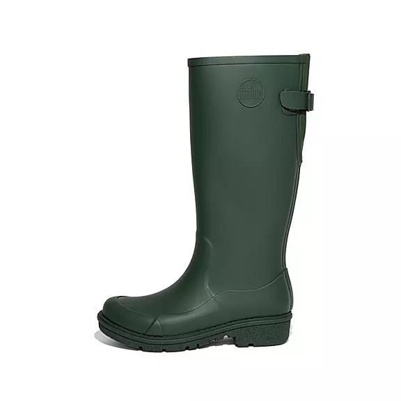 FitFlop WONDERWELLY Hoge Bottes De Pluie Vert | 31638190