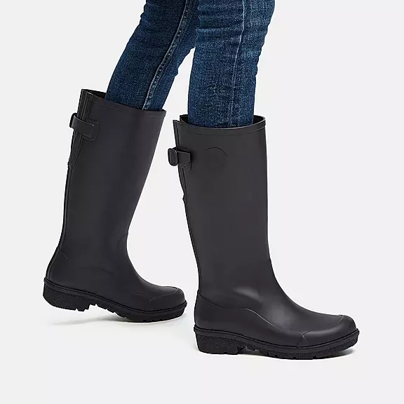 FitFlop WONDERWELLY Hoge Bottes De Pluie Noir | 73682996