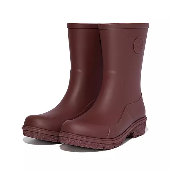 FitFlop WONDERWELLY Kort Bottes De Pluie Bordeaux | 45994741