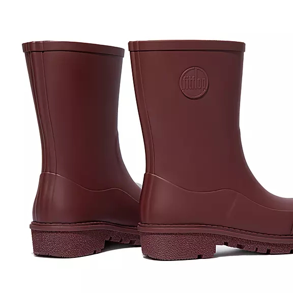 FitFlop WONDERWELLY Kort Bottes De Pluie Bordeaux | 45994741