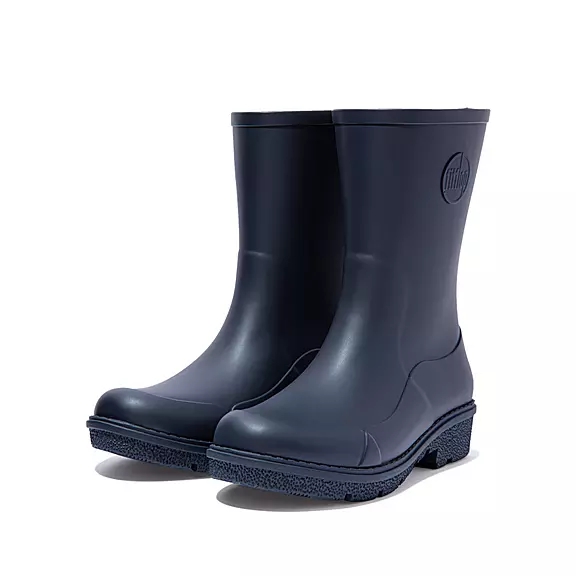 FitFlop WONDERWELLY Kort Bottes De Pluie Bleu Marine | 92285654