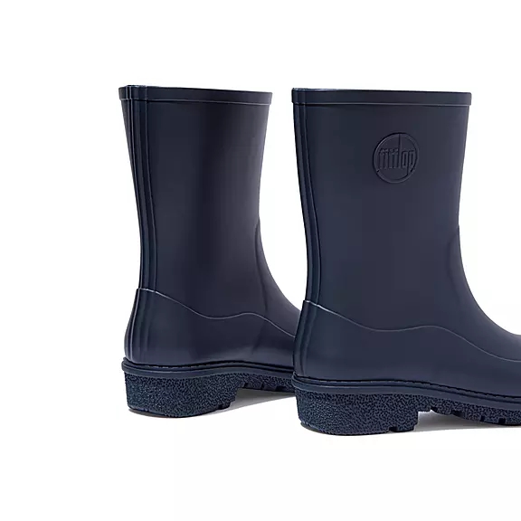 FitFlop WONDERWELLY Kort Bottes De Pluie Bleu Marine | 92285654