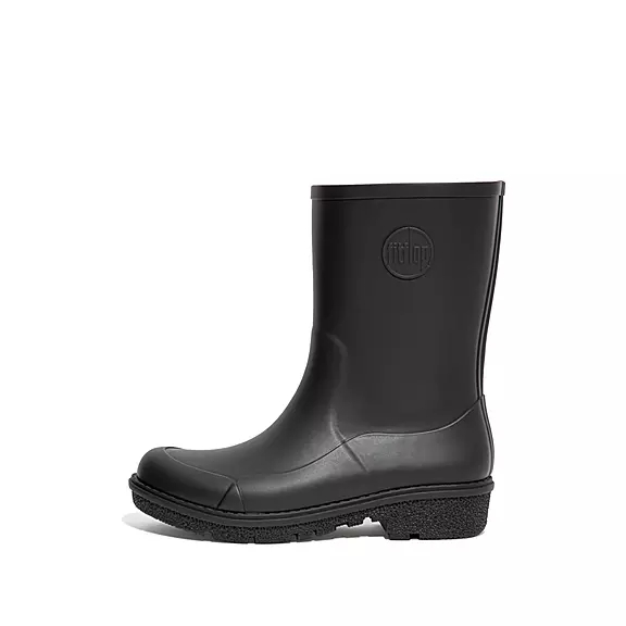 FitFlop WONDERWELLY Kort Bottes De Pluie Noir | 92524299