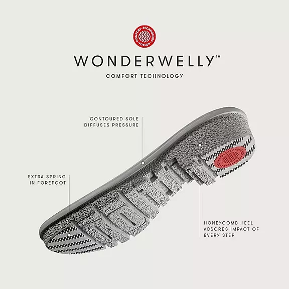 FitFlop WONDERWELLY Kort Bottes De Pluie Vert | 93702695