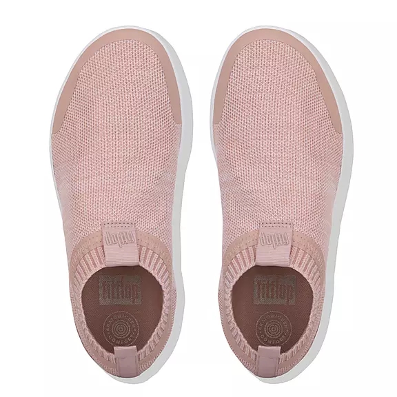 FitFlop ÜBERKNIT Slip-On Baskets Roze | 63826242