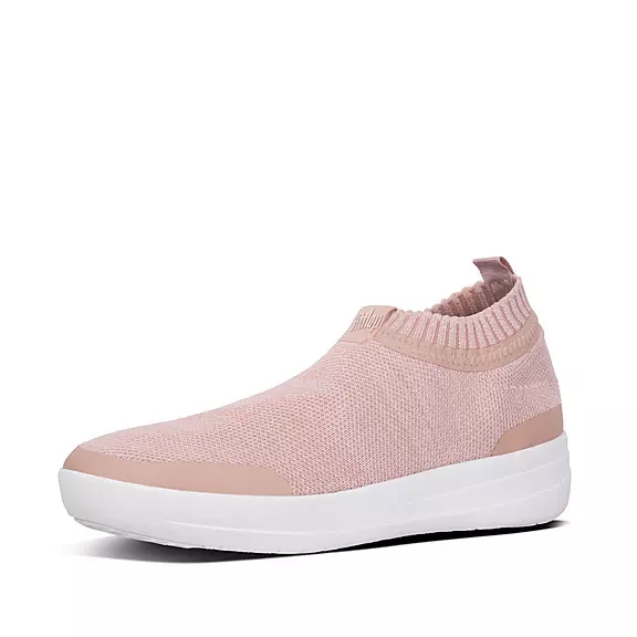 FitFlop ÜBERKNIT Slip-On Baskets Roze | 63826242